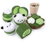 Дървен комплект Десерт от зелен чай 8 части, Hape - Image 2