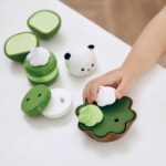 Дървен комплект Десерт от зелен чай 8 части, Hape - Image 7