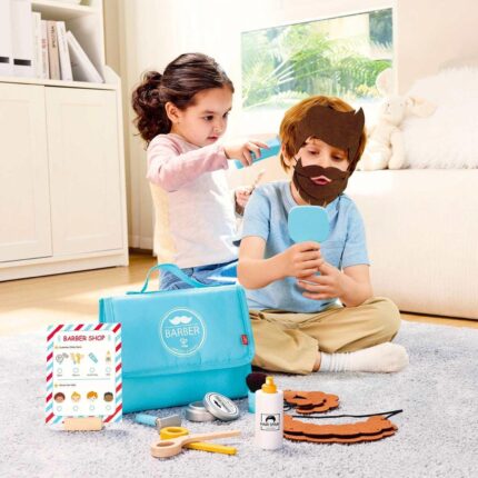 Дървен фризьорски комплект 22 части, Hape