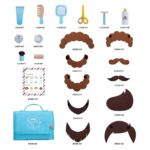 Дървен фризьорски комплект 22 части, Hape - Image 4