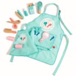 Комплект за ролева игра малки фризьори 15 части, Hape - Image 2
