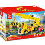 Детски дървен подвижен кран 5 части, Hape