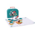 Детски дървен комплект Време за чай, 15 части, Hape - Image 6