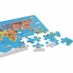 Дървен пъзел Карта на света, Classic World