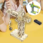 Детски Дървен Стем Кран - Image 6