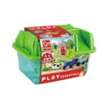 Детски игрален комплект Фермерски влак, 40 части, Hape - Image 2