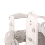 Детски игрален модул Автобус с пързалка сив, Feelkids - Image 11