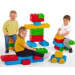 MAXI конструктор с 2 колички, 30 части, Marioinex - Image 2