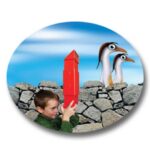 Детски перископ за игра 3X червен/зелен, NAVIR - Image 3