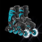 Ролери 2 в 1 със светещи колела сини, Globber - Image 10