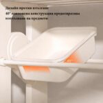 Детски щанд за ролеви игри с плот и кутии, сив, Feelkids - Image 4