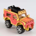 Детски СТЕМ Дървен Джип - Image 3