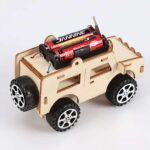 Детски СТЕМ Дървен Джип - Image 6