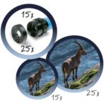 Детски телескоп с трипод Explora 15-25 x 35 зелен, NAVIR - Image 3