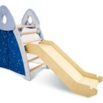 Дървен комплект за катерене и пързаляне 4 в 1, Hape - Image 4