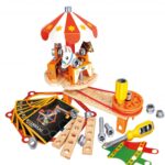 Дървен комплект Изгради си карнавал 73 части, Hape - Image 3