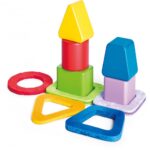 Дървен пъзел сортер с форми 11 части, Hape - Image 6