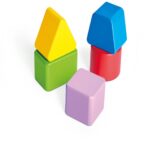 Дървен пъзел сортер с форми 11 части, Hape - Image 5