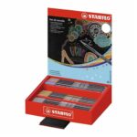 Дисплей флумастери Pen 68 metallic Stabilo