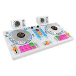 DJ пулт за деца 14 в 1 бял, iDance - Image 2