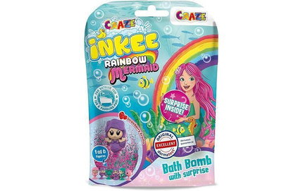 Добавка за баня Бомбичка за баня 100 мл. с играчка русалка, Craze
