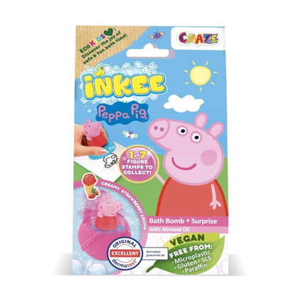 Добавка за баня Peppa Pig Бомбичка за баня с изненада, Craze
