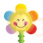 Дрънкалка и чесалка за зъби Цвете, Hape - Image 2