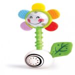 Дрънкалка и чесалка за зъби Цвете, Hape - Image 3