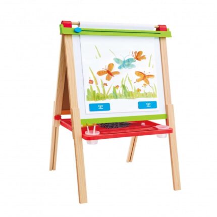 Двустранен дървен статив за рисуване, Hape