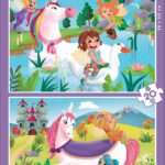 Пъзел Еднорози и феи 2х20 части, Educa