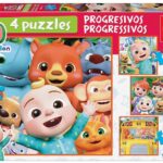 Пъзел Кокомелон 6, 9, 12 и 16 части, Educa