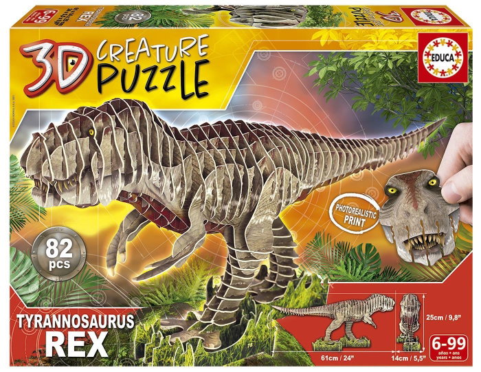 edu19182-3d-pazel-t-rex-image_64dbee8d1ddc1 3D пъзел T-Rex, Educa