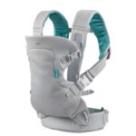 Кенгуру за бебе Flip 4 в 1 светлосиво, 3.6-14.5 кг, Infantino - Image 2