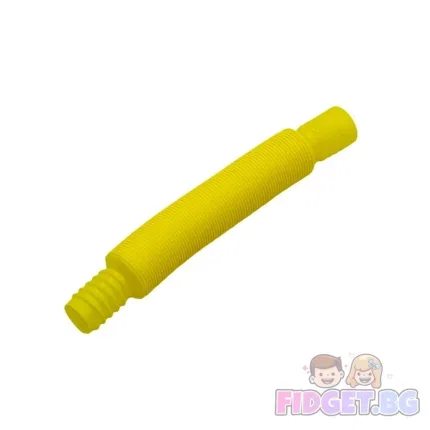 Fidget Pop Tubes Жълт L