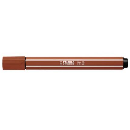 Флумастер Pen 68 Тъмно червен, Stabilo