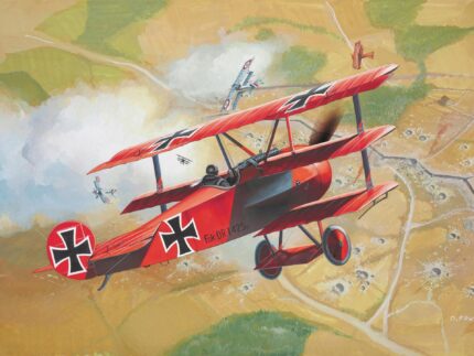 Сглобяем модел Фокър Dr I, Revell