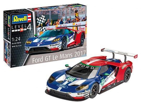 Форд Gt Le Mans 2017 Сглобяем модел Ford GT Le Mans 2017, Revell