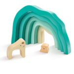 Форми за подреждане Полярна Мечка, 7 части, Hape - Image 2