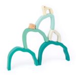 Форми за подреждане Полярна Мечка, 7 части, Hape - Image 3