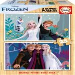 Детски пъзел Frozen 2 x 25 части, Educa