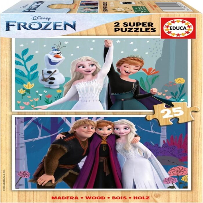 Фроузън - пъзел 2х25 части Детски пъзел Frozen 2 x 25 части, Educa