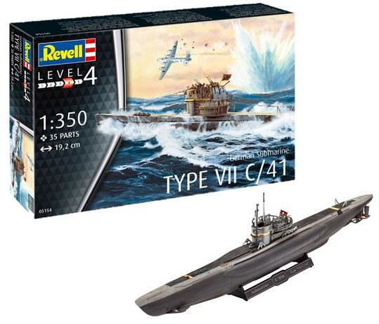germanska-podvodnica-type-vii-c41-sglobaem-model-image_64c75a05cf2d5 Сглобяем модел Подводница TYPE VII C 41, Revell
