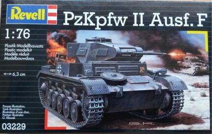 Сглобяем модел Panzer II, Revell