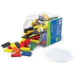 Гигантско домино 168 цветни плочки Classic World Learning Resources