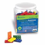 Гигантско домино 168 цветни плочки, Classic World, Learning Resources - Image 2