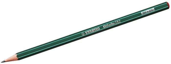 Графитен молив, Stabilo, Оthello 3H, Зелен Графитен молив Оthello 3H Зелен, Stabilo