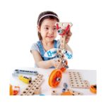 Дървен конструктор делукс junior inventor, Hape – снимка 10 от 11