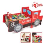 Дървено влакче за сядане със звук и светлина, Hape - Image 2