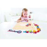 Дървена мозайка Трицераптор, Hape - Image 4