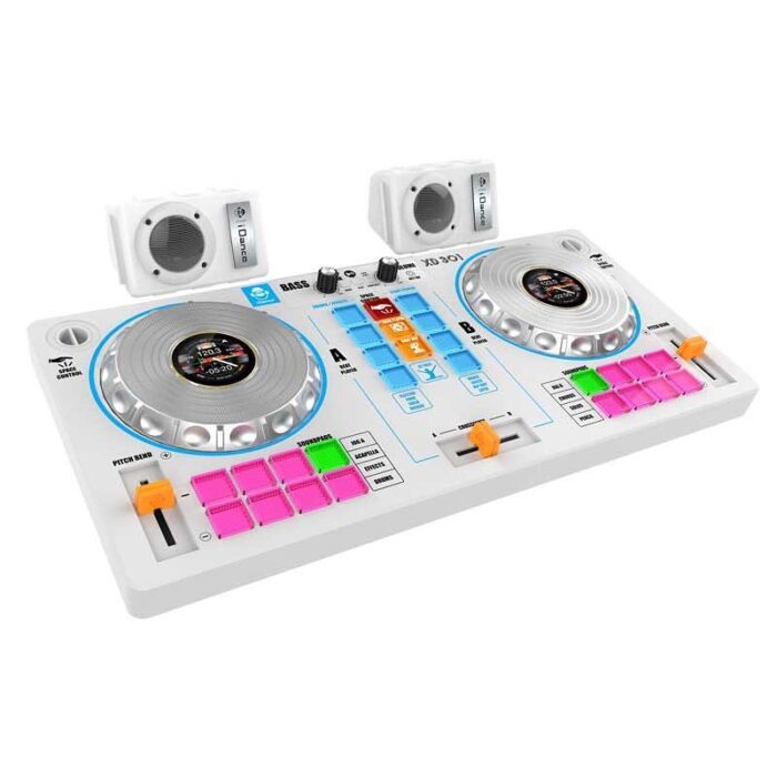 DJ пулт за деца 14 в 1, бял DJ пулт за деца 14 в 1 бял, iDance